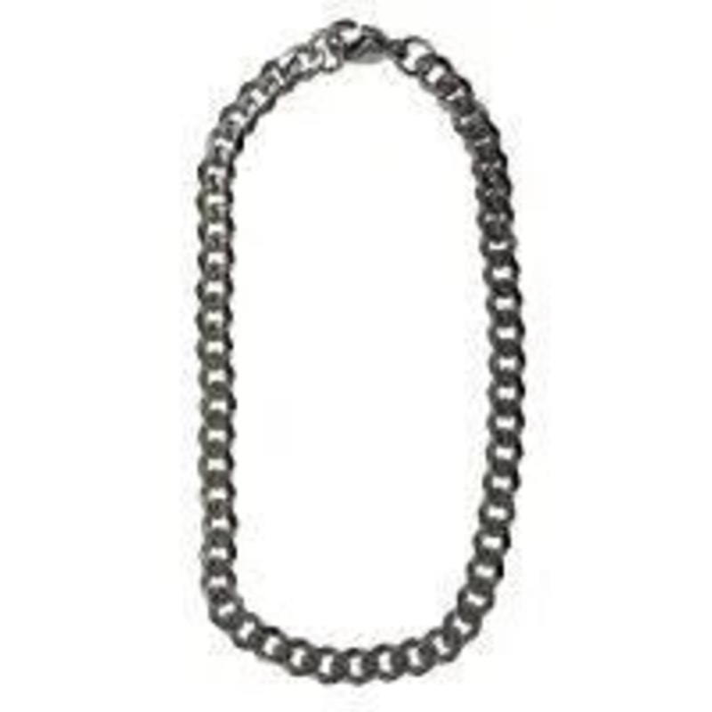6Mm Stainless Steel Curb Chain Bracelet