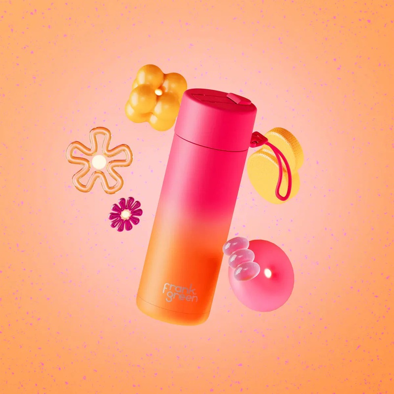Frank Green Gradient Ceramic Reusable Bottle 20Oz / 595Ml