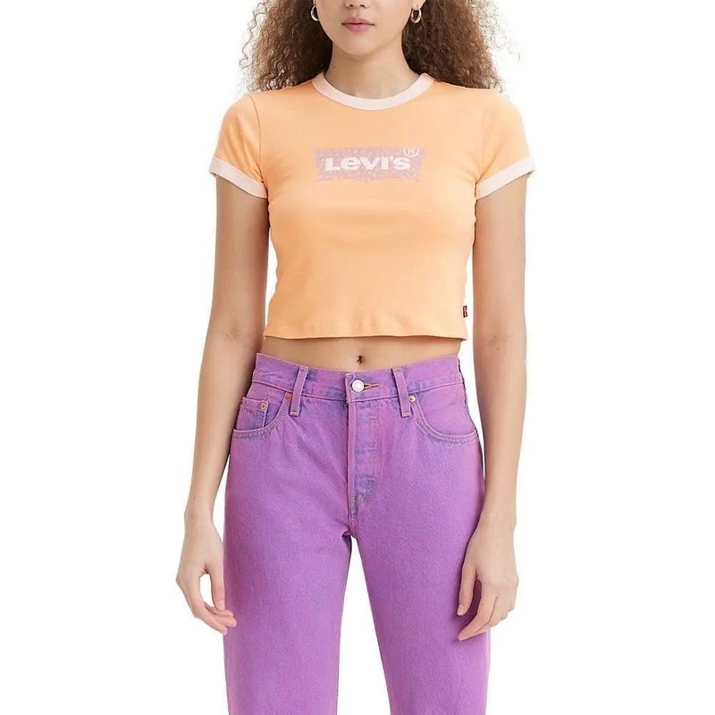 Graphic Ringer Mini Tee