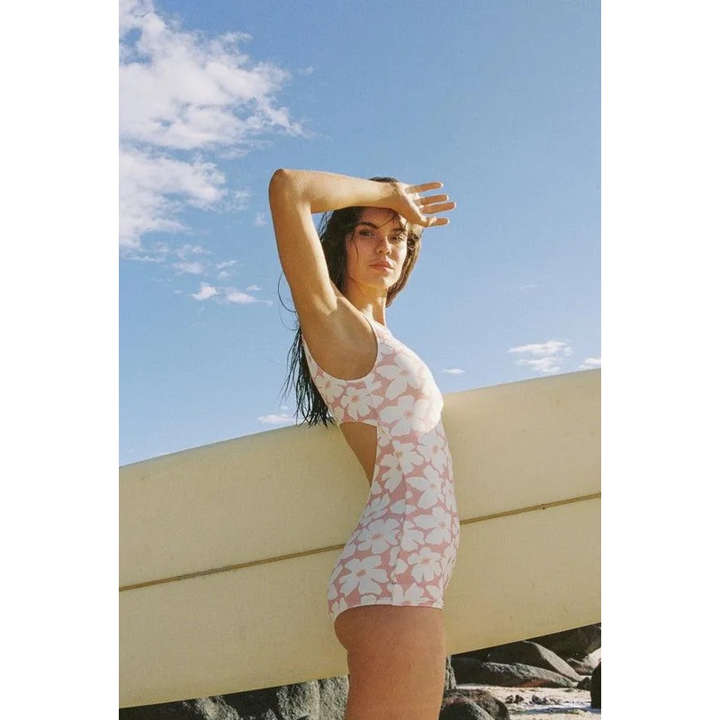 Mimi Floral Surf Short One Piece
