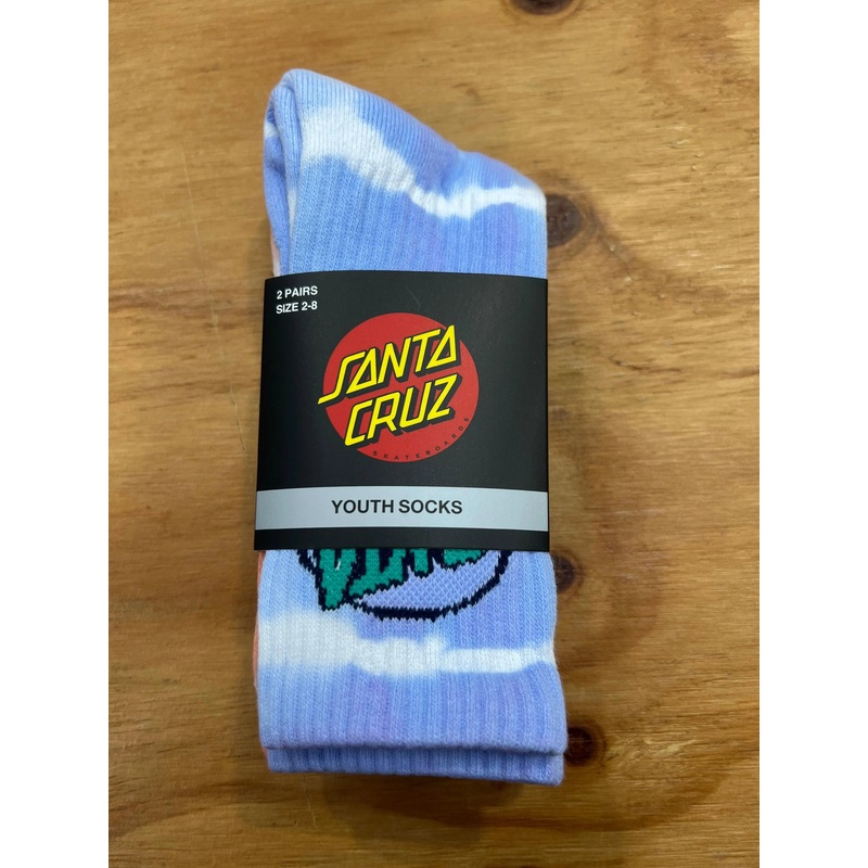 Tye Dye Crew Socks (2 pack) Girls