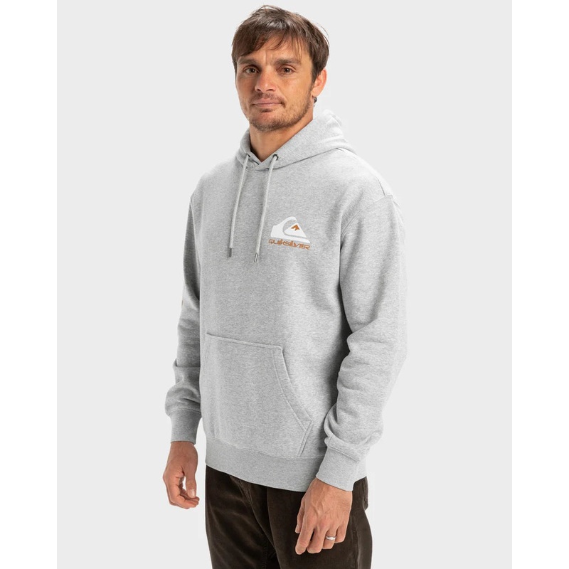 Omni Logo Hoodie - Light Grey Heather