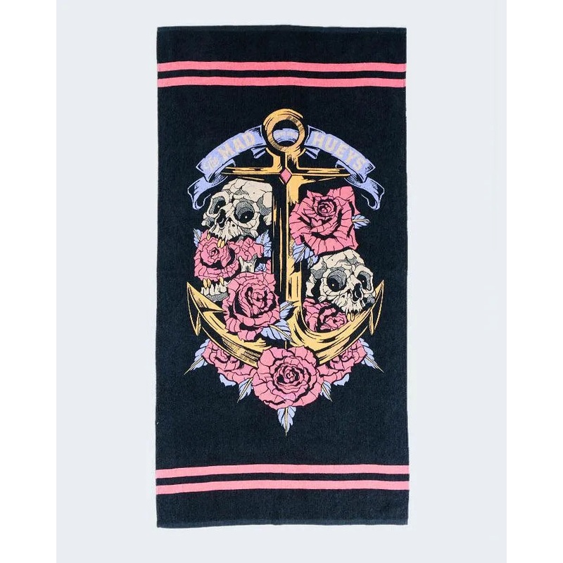 Skulls And Roses | Womens Beach Towel