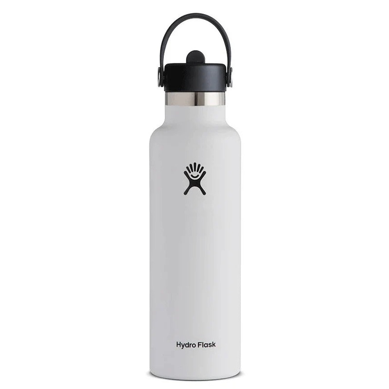 Hydro Flask 21oz Flex Straw Cap Bottle - White