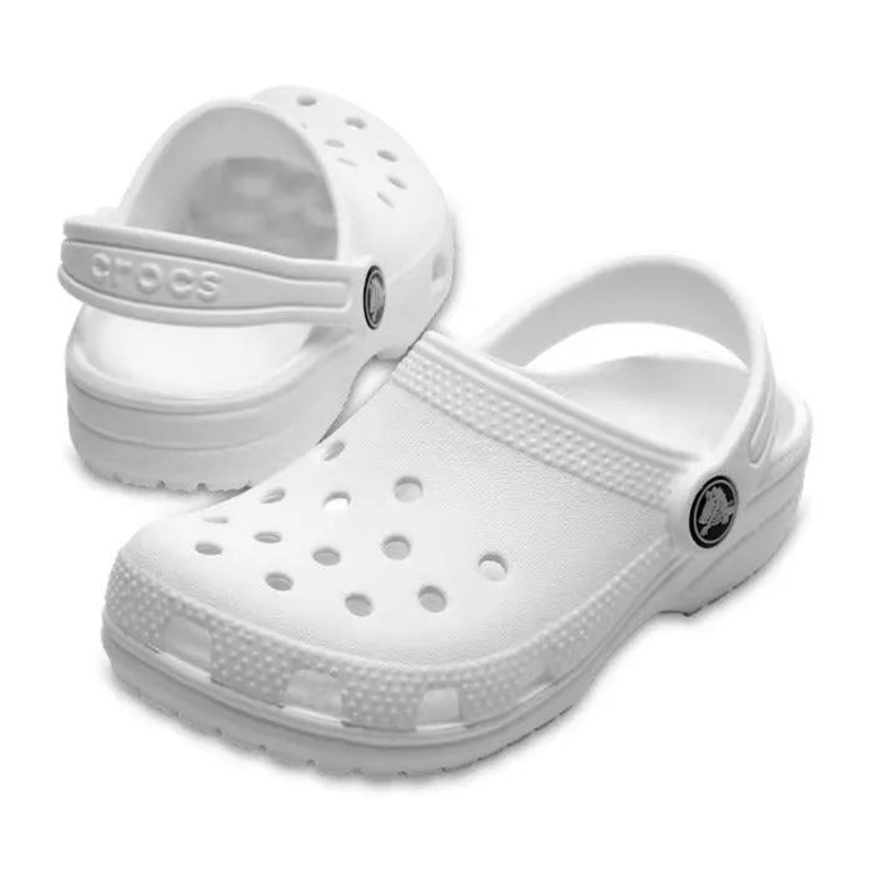 Kids/Toddler Classic Clog - White