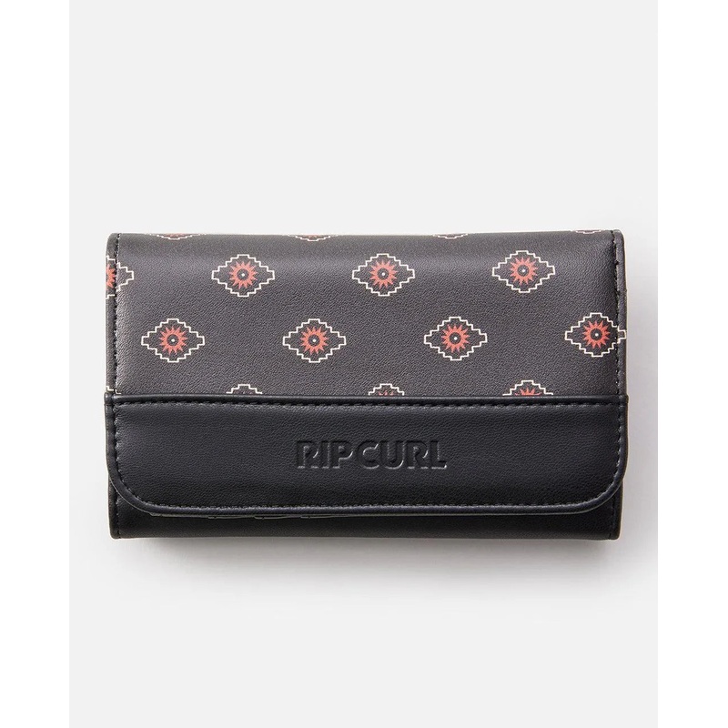 Mixed Floral Mid Wallet