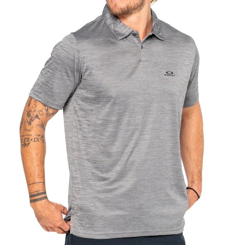 O Hydrolix Galaxy Polo - New Granite Heather