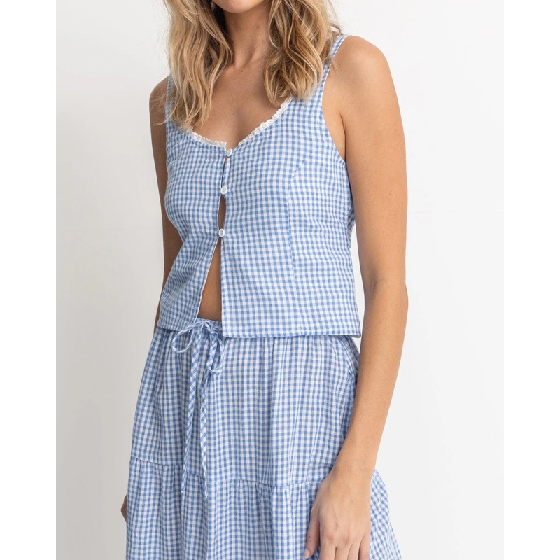 Lola Check Top