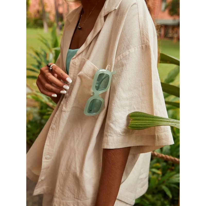 Womens Bisous Short Sleeve Shirt
