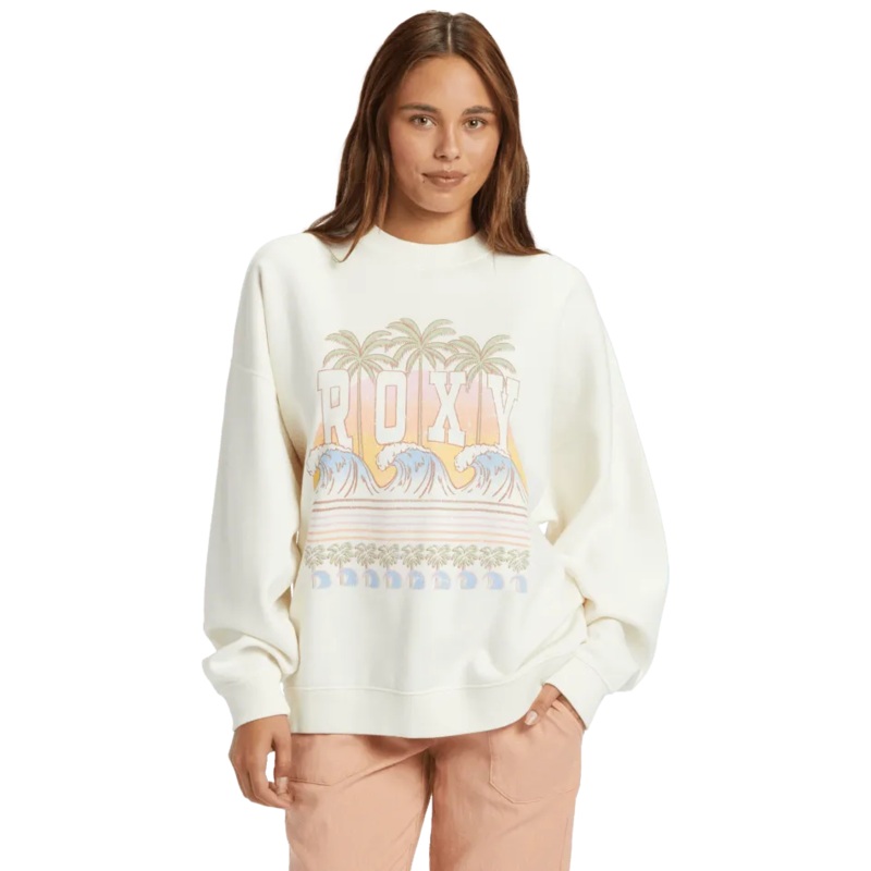 Lineup Oversized Crew Pullover Sweatshirt