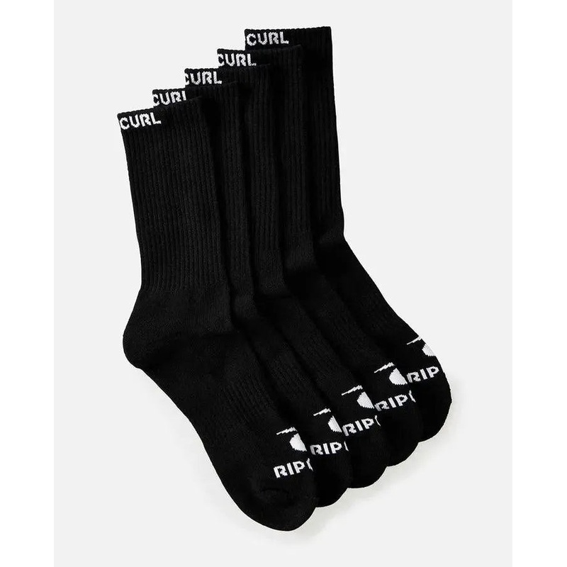 Men'S Brand Crew Sock - 5 Pack