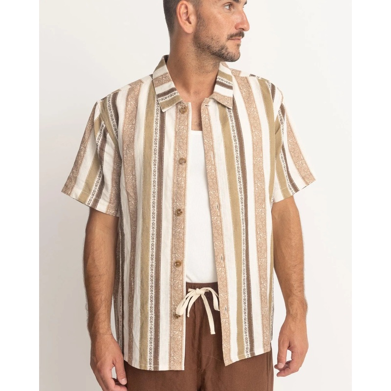 Paisley Stripe Ss Shirt
