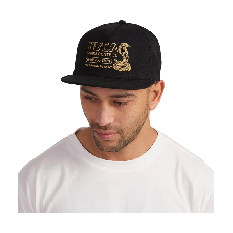 Snake Control Snapback Cap