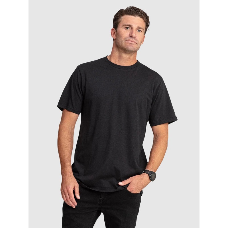 Aus Solid Short Sleeve Tee Shirt