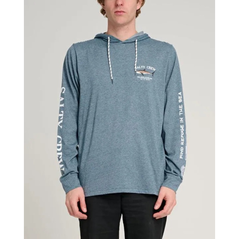 Bruce Hood Tech Tee - Dark Slate