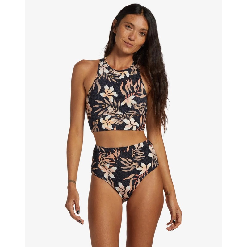 Coral Gardeners Hi Waist Retro Bikini Bottoms