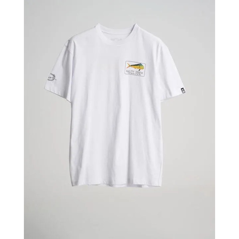 Golden Mahi Premium Ss Tee - White