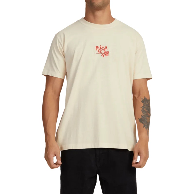 Rvca Roses Short Sleeve Tee