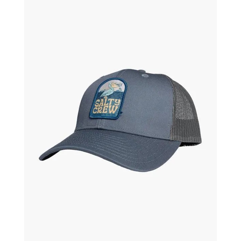 Seaside Retro Trucker - Slate Grey