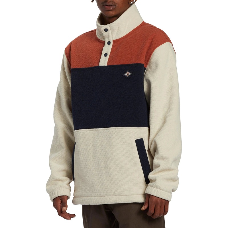 A/Div Boundary Mock Snap Sweatshirt