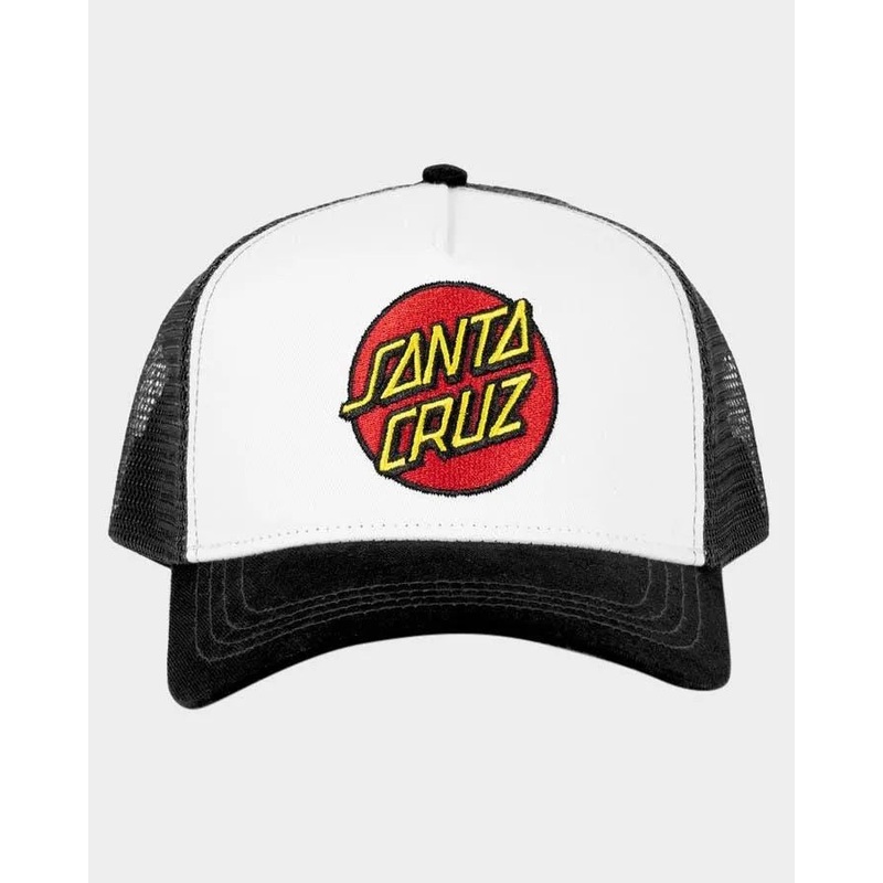 Classic Dot Santa Cruz Boys Curved Peak Cap