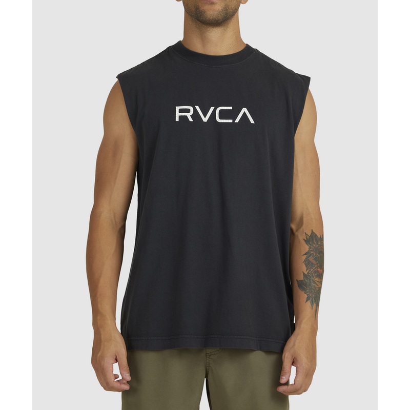 Big Rvca Washed - Muscle T-Shirt For Men
