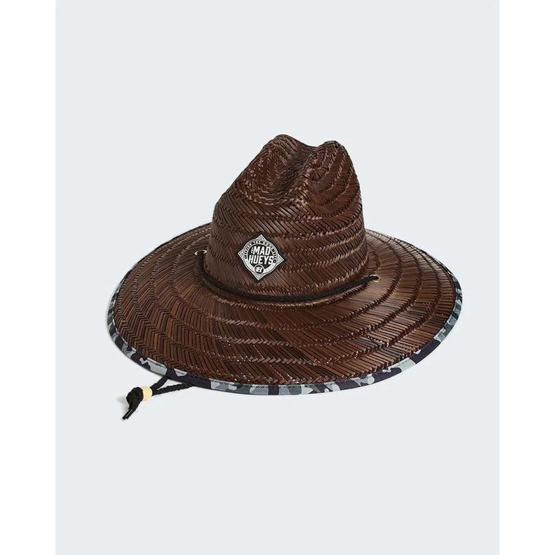 Checkered Hueys | Straw Hat