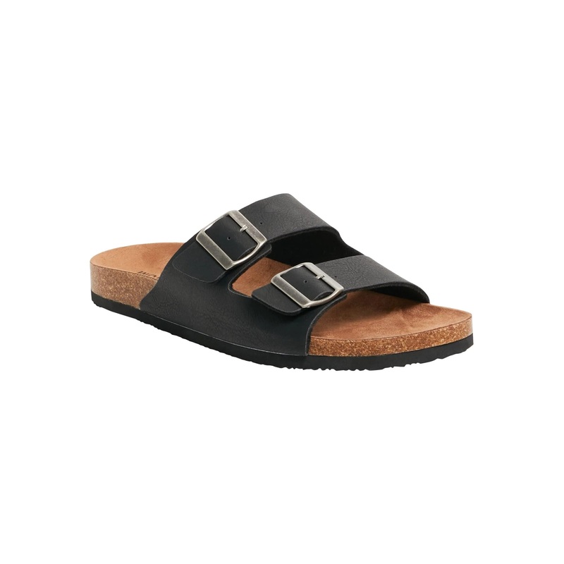Mens Duo Slide Black Tan