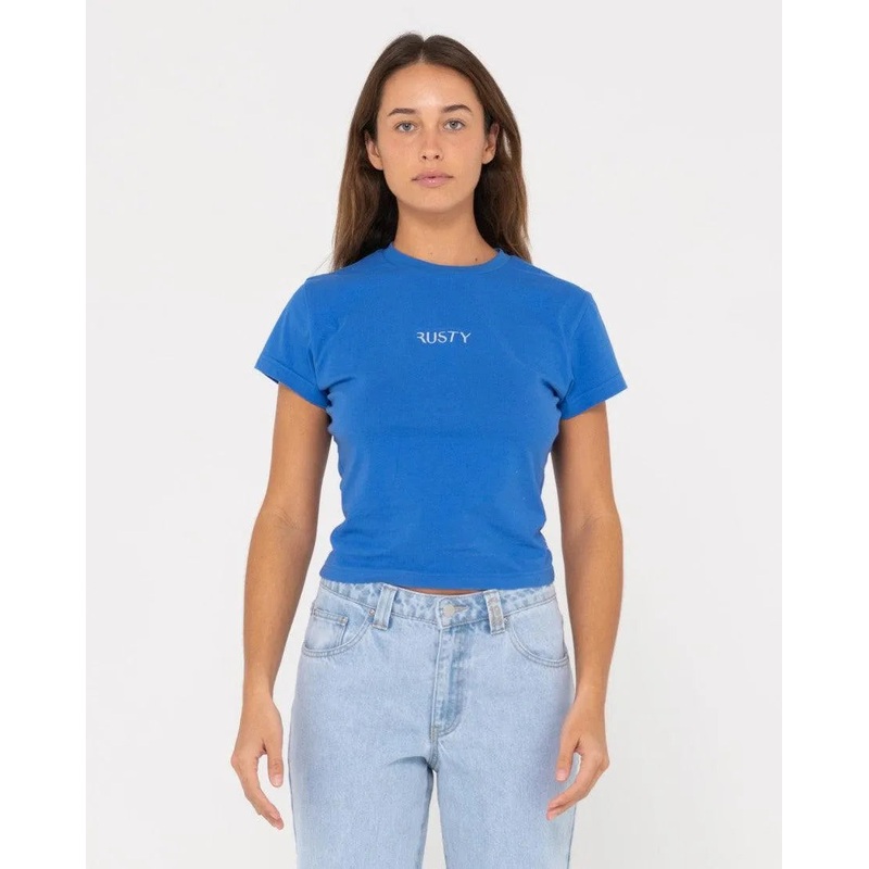 Rusty Signature Skimmer Baby Tee