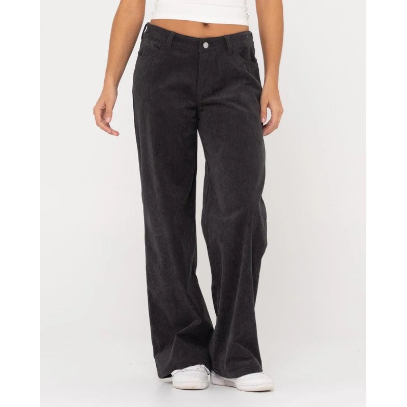 The Secret Low Rise Wide Leg Cord Pant