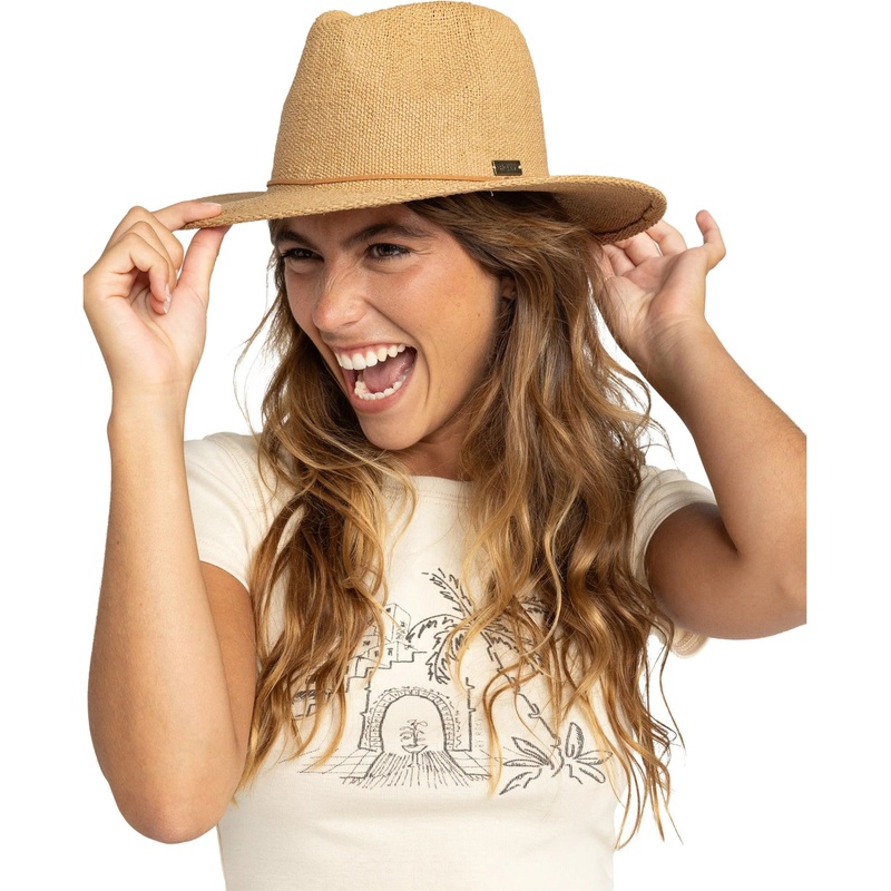 Womens Early Sunset Straw Sun Hat