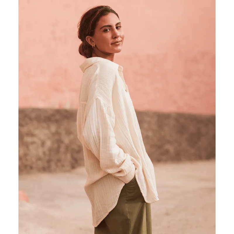 Womens Morning Time Long Sleeve Shirt