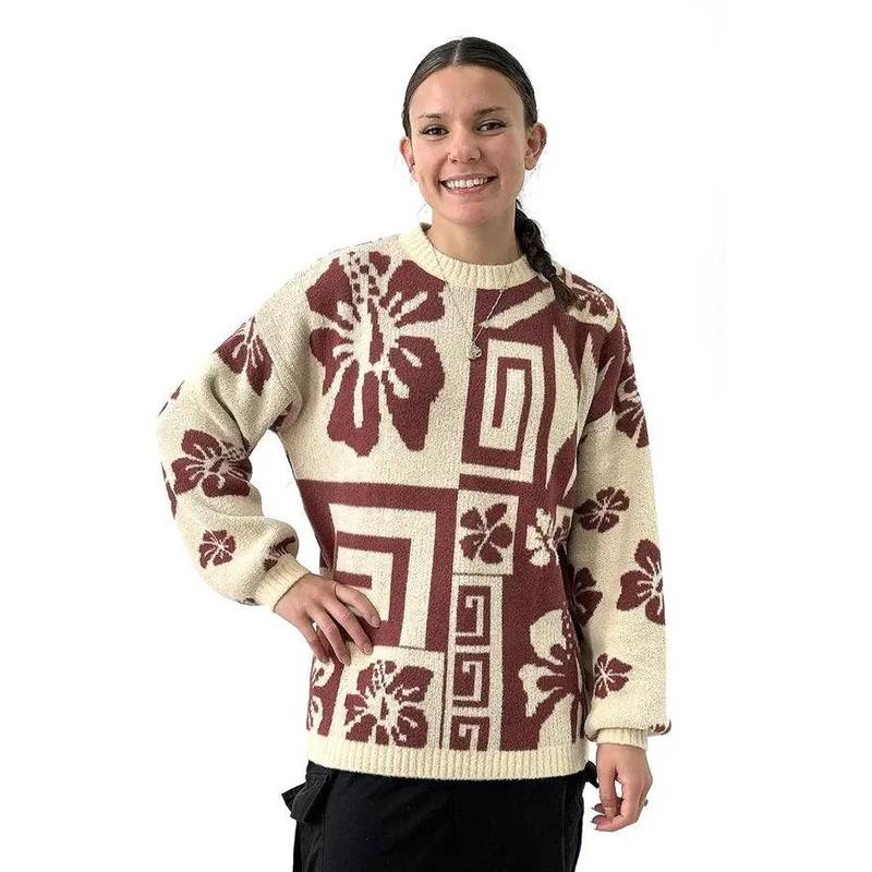 BLOCK PARTY JACQUARD CREW