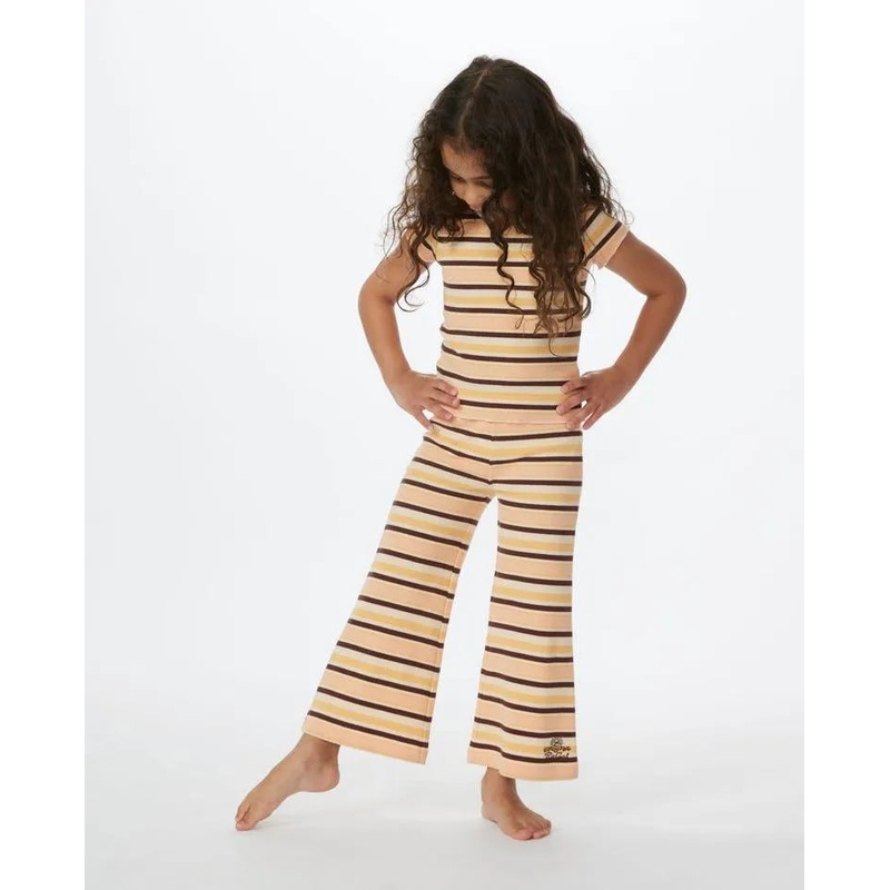 CRYSTAL STRIPE BELL PANT-GIRL