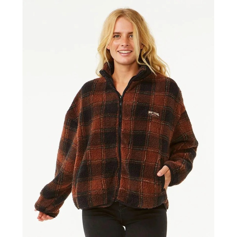 SEA OF DREAMS CHECK FLEECE