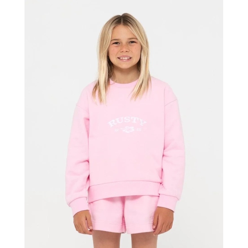 Thriving Relaxed Crew Fleece Girls