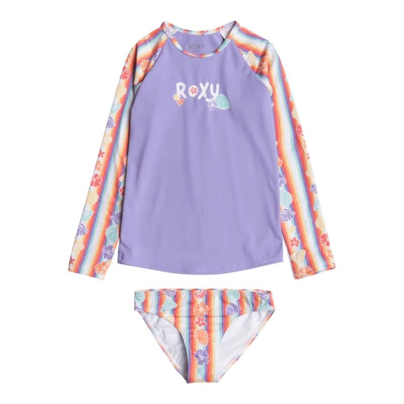 RAINBOW BAY STRIPE LS LYCRA ST