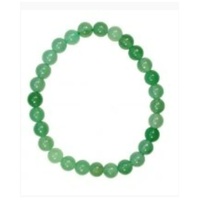 6Mm Bead Bracelet- Adventurine
