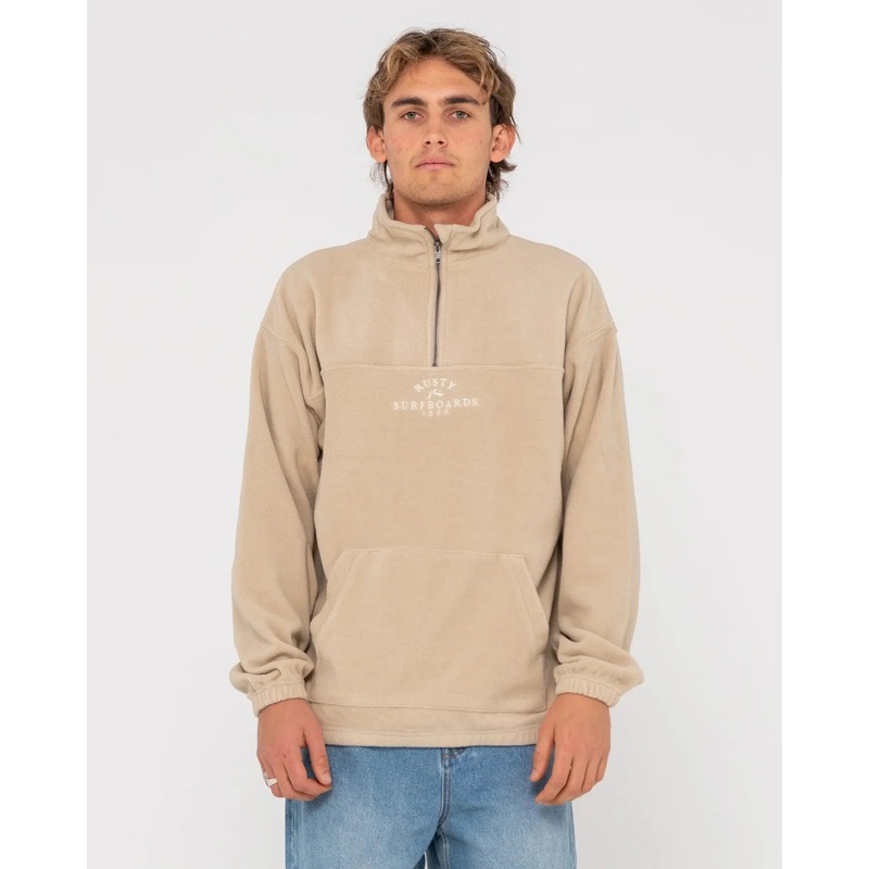 Middle Section Relaxed Crew Polar Fleece