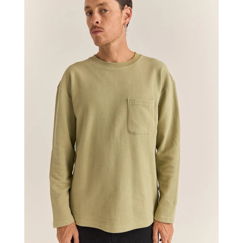 VINTAGE WAFFLE LS T-SHIRT