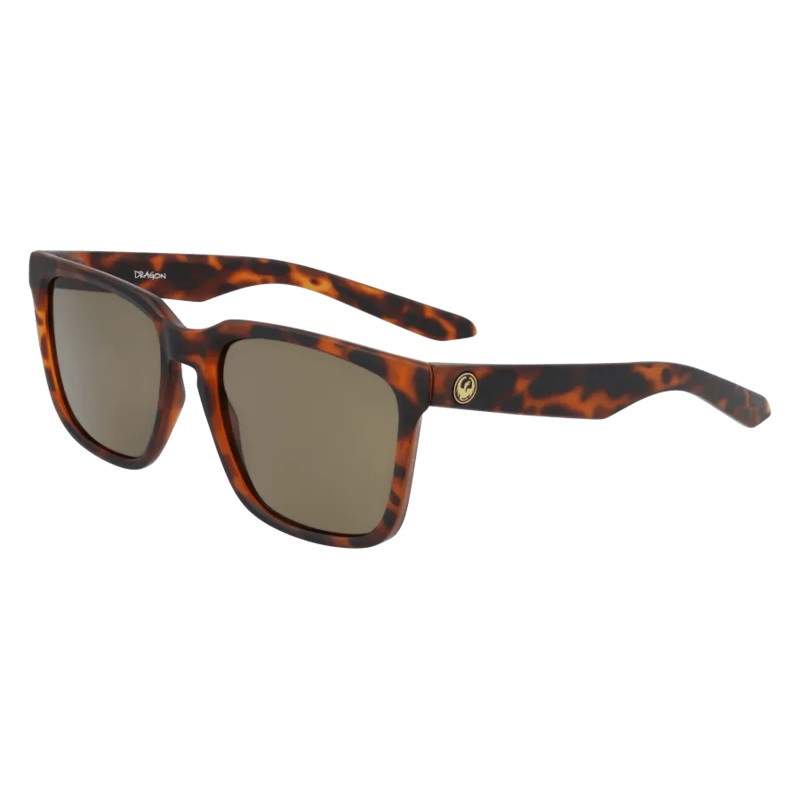 Baile - Matte Dark Tortoise w/ LUMALENS Brown Polarised