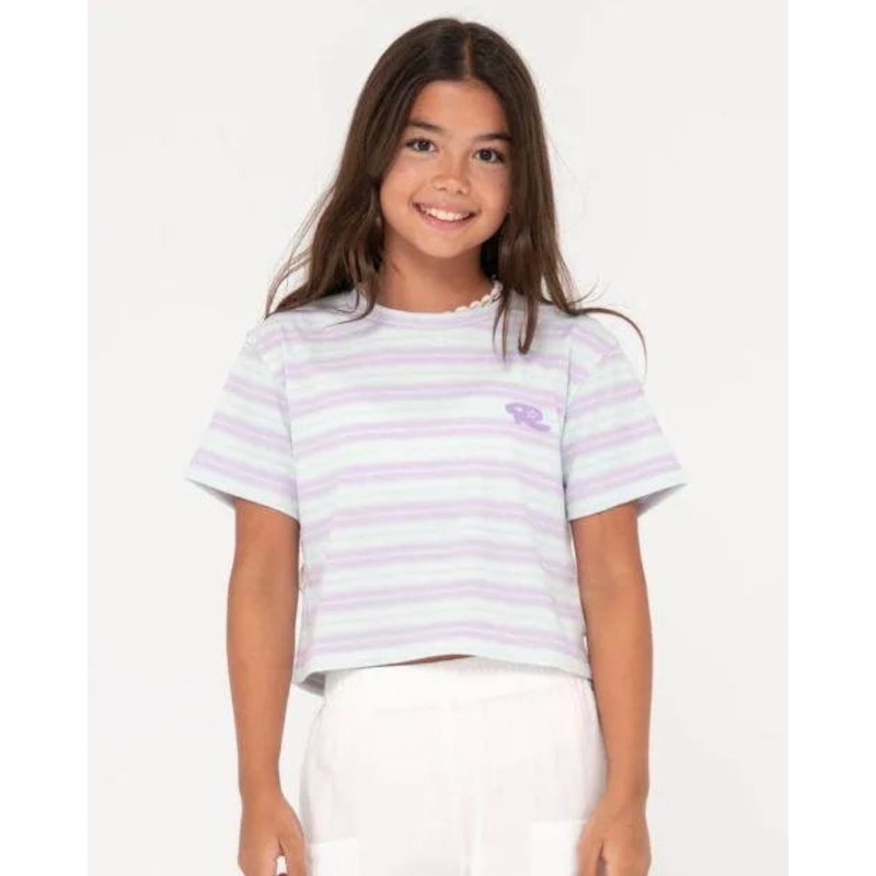 Camila Stripe Tee Girls