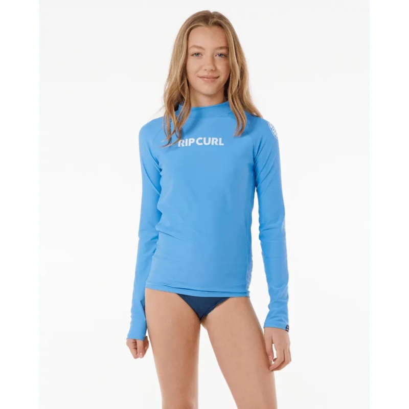 CLASSIC SURF LS RASH VEST-GIRL