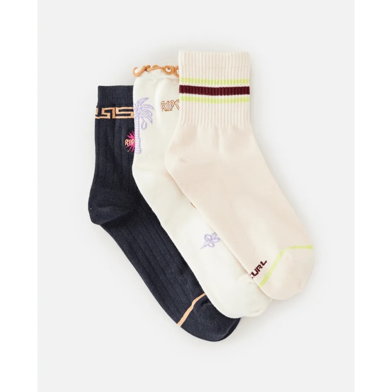 MIXED SOCKS 3-PK