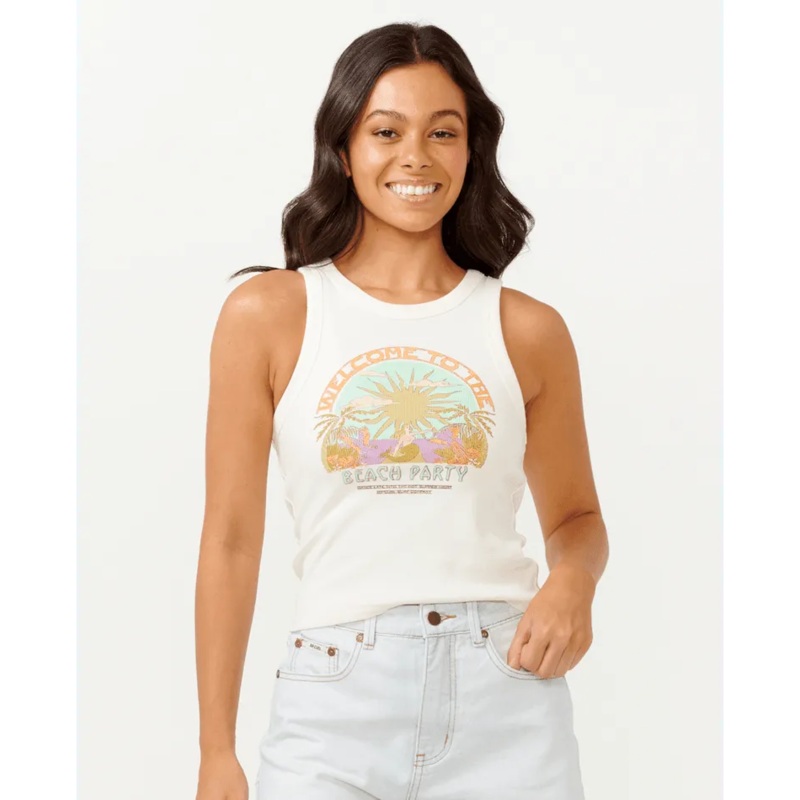 Tropicana Ribbed Tank