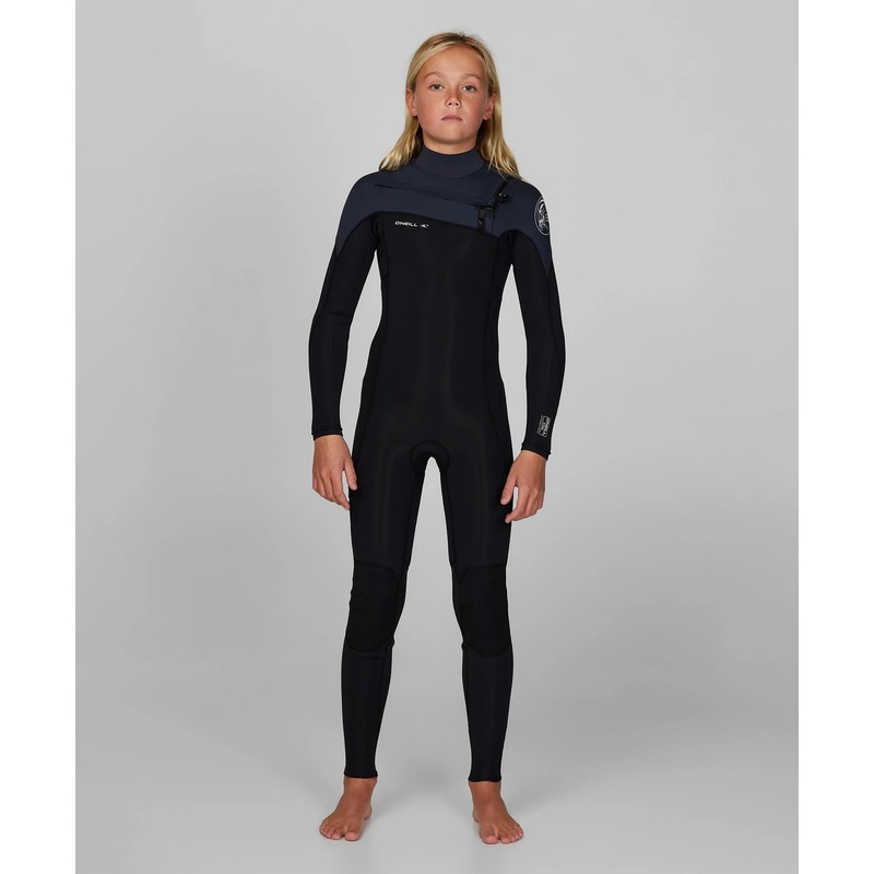 Boy's Defender 4/3mm Steamer Chest Zip Wetsuit