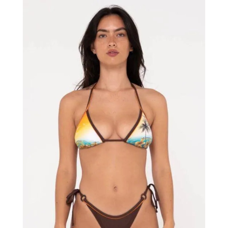Cabana Contrast Multiway Tri Bikini Top