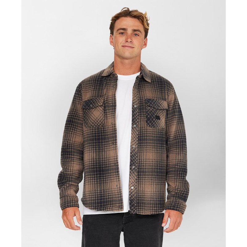 Glacier Plaid High Pile Superfleece