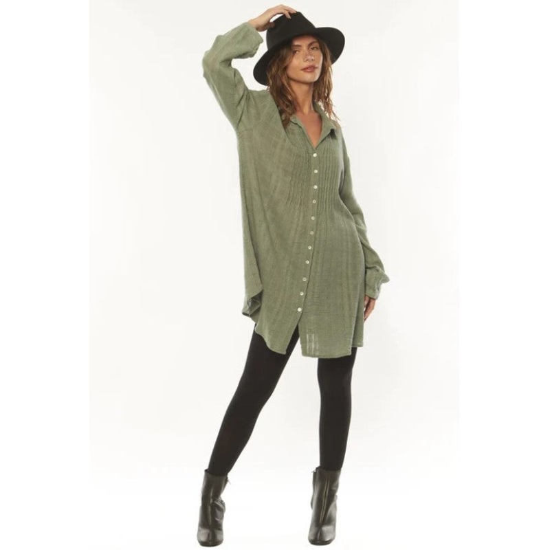 Amuse Bailee Long Sleeve Women's Woven Dress Win24