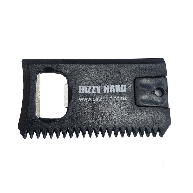 Gizzy Hard Wax Comb with Bottle Opener and Fin Key